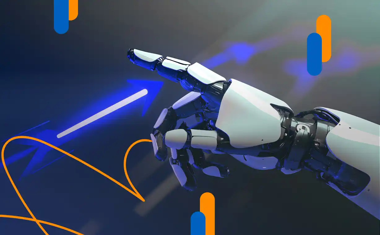 Mano de un robot representando las tendencias tecnológicas en América Latina para 2025